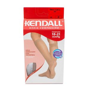 Meia Feminina Kendall Média Compressão 3/4 G Mel