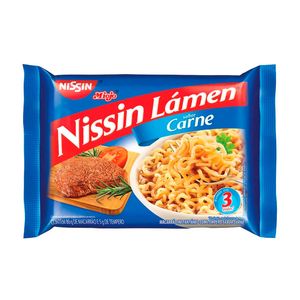 Macarrão Instantâneo Nissin Lámen Sabor Carne 85g