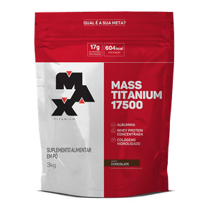 Hipercalórico Mass Max Titanium 17500 Chocolate 3kg