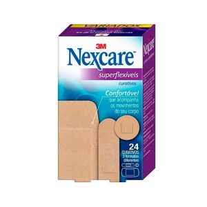 CurativoS Nexcare SuperflexíveIS Sortidos 24 Unidades
