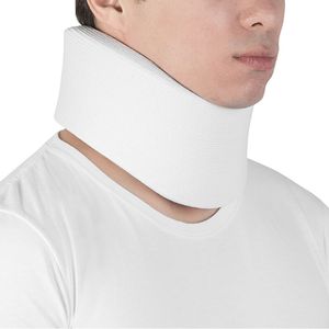 Colar Cervical Mercur Espuma Branco Tamanho G