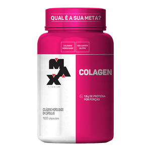 Max Titanium Colagen 100 Cápsulas