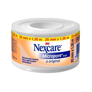 Fita Micropore Nexcare Bege  25mm x 1,35m