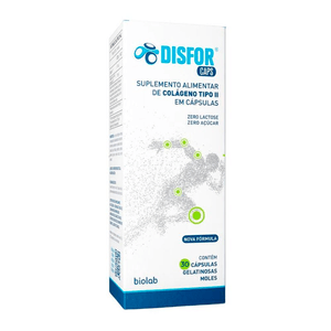 Suplemento Alimentar Disfor Caps 30 Cápsulas Gelatinosas Moles