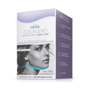 Colágeno Hidrolisado Equaliv Type One 30 Sachês com 4g Cada
