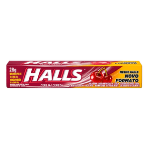 Bala Halls Cereja 28g