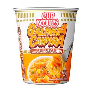 Macarrão Instantâneo Cup Noodles Sabor Galinha Caipira 85g