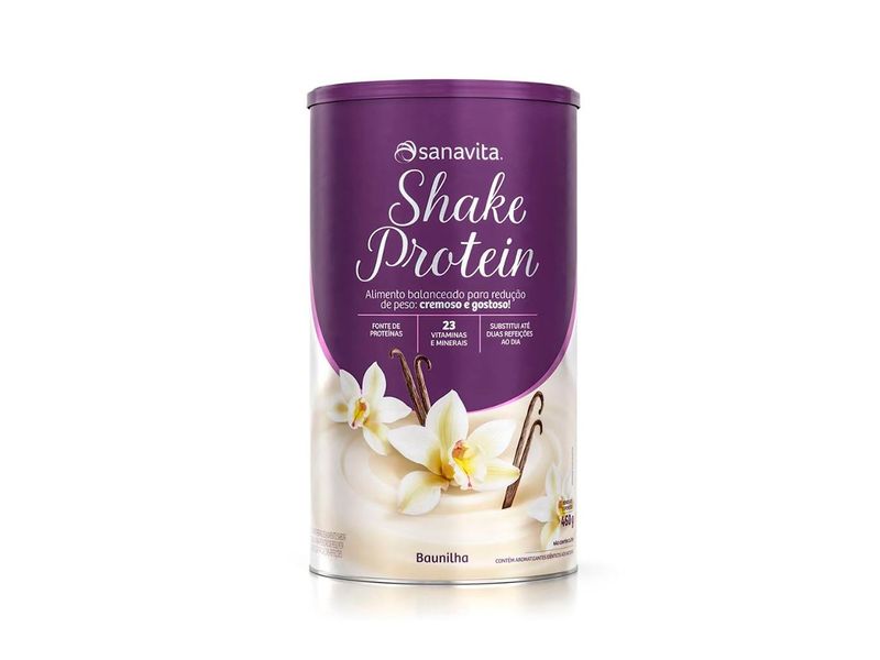 Shake-Protein-Sanavita-Baunilha-450g