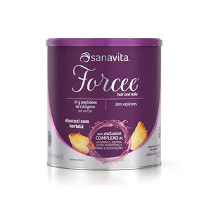 Forcee Hair And Nails Sanavita Sabor Abacaxi com Hortelã 330g