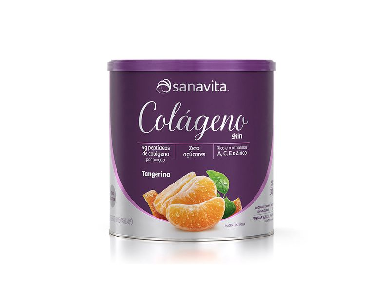 Colageno-Sanavita-Skin-Tangerina-300g