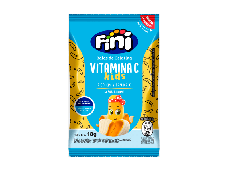 Balas-de-Gelatina-Fini-Vitamina-C-Kids-Sabor-Banana-18g