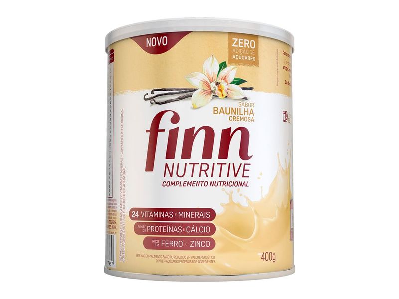 Complemento-Alimentar-Finn-Nutritivo-Sabor-Baunilha-Cremosa-400g
