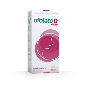 Suplemento Alimentar Ofolato D 1.000UI 90 Comprimidos