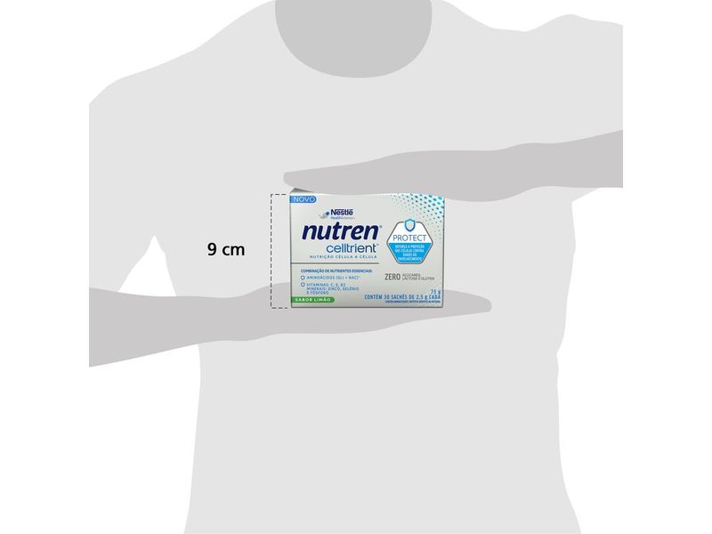 Suplemento-Alimentar-Nutren-Celltrient-Zero-Acucares-Sabor-Limao-30-Saches-de-25g-Cada