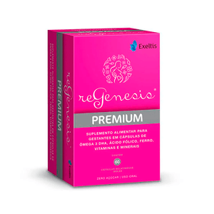 Suplemento Alimentar Regenesis Premium 60 Cápsulas Gelatinosas Moles