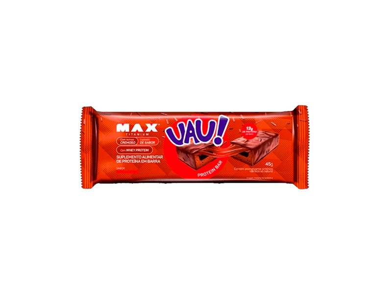 Uau-Protein-Bar-Max-Titanium-Sabor-Brigadeiro-45g