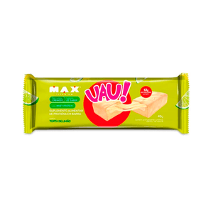 Uau Protein Bar Max Titanium Sabor Torta de Limão 45g