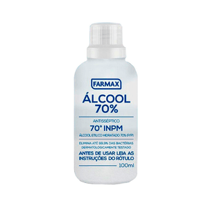 Álcool 70% Farmax 100ml