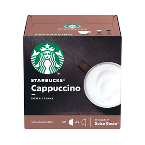 Café em Cápsula Starbucks Cappuccino by Nescafé Dolce Gusto 12 Cápsulas