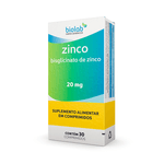 Zinco-20mg-30-Comprimidos---Biolab