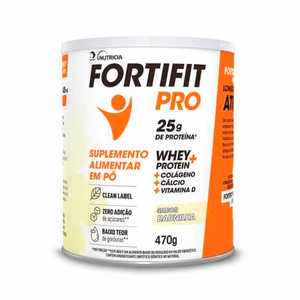 Suplemento Alimentar Fortifit Pro Baunilha 470g