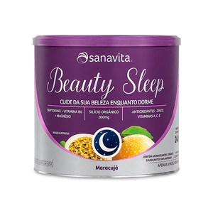 Beauty Sleep Sanavita Sabor Maracujá 240g