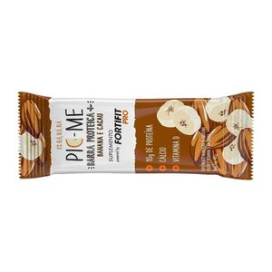 Barra Proteica Pic-Me Forfit PRO Sabor Banana e Cacau 40g