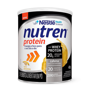 Suplemento Alimentar Nutren Protein Sabor Banana 400g