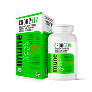 Suplemento Alimentar Cronoliv Imune 60 Cápsulas