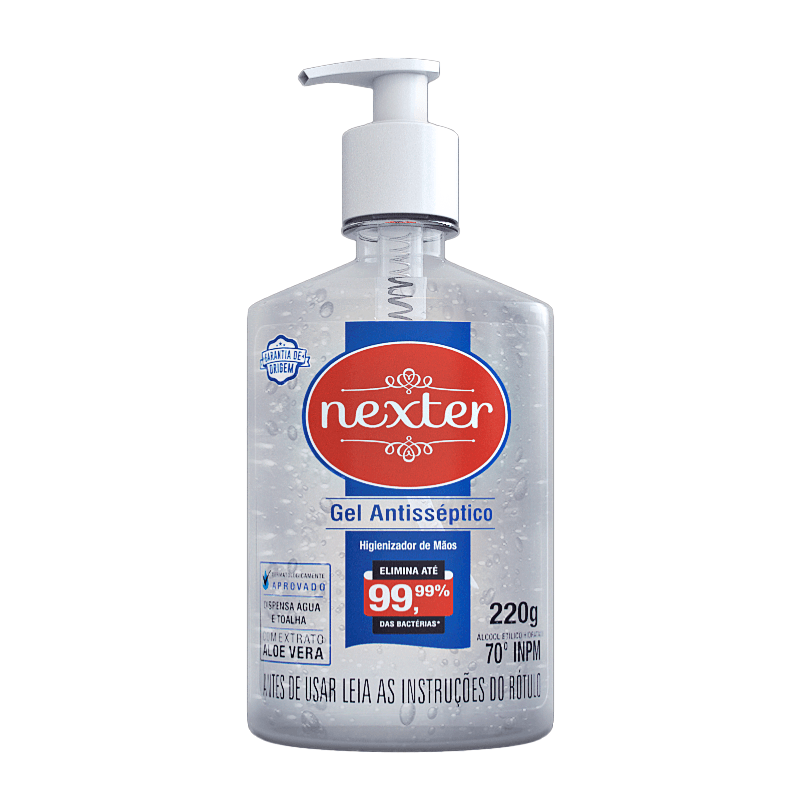 Gel Antisséptico Nexter 220g
