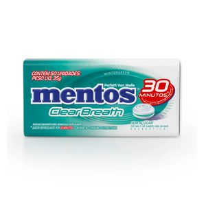 Mentos 30 Minutos ClearBreath Wintergreen 35g