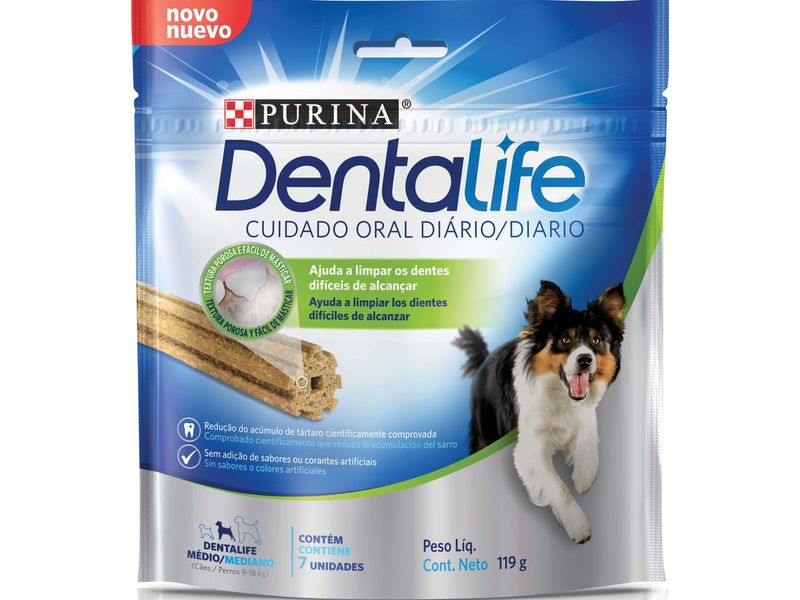 Petisco-Caes-Medio-Dentalife-Purina-Cuidado-Oral-Frango-119g