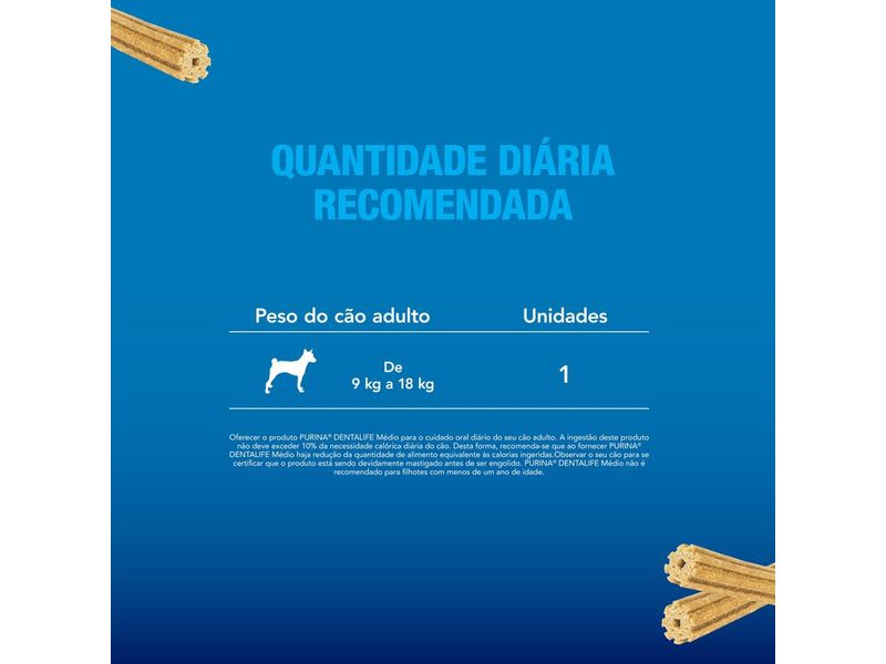 Petisco-Caes-Medio-Dentalife-Purina-Cuidado-Oral-Frango-119g