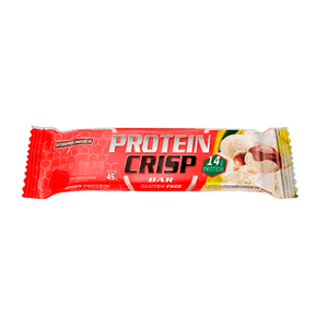 Barra de Proteína Integralmedica Crisp Ninho e Creme de Avelã 45g