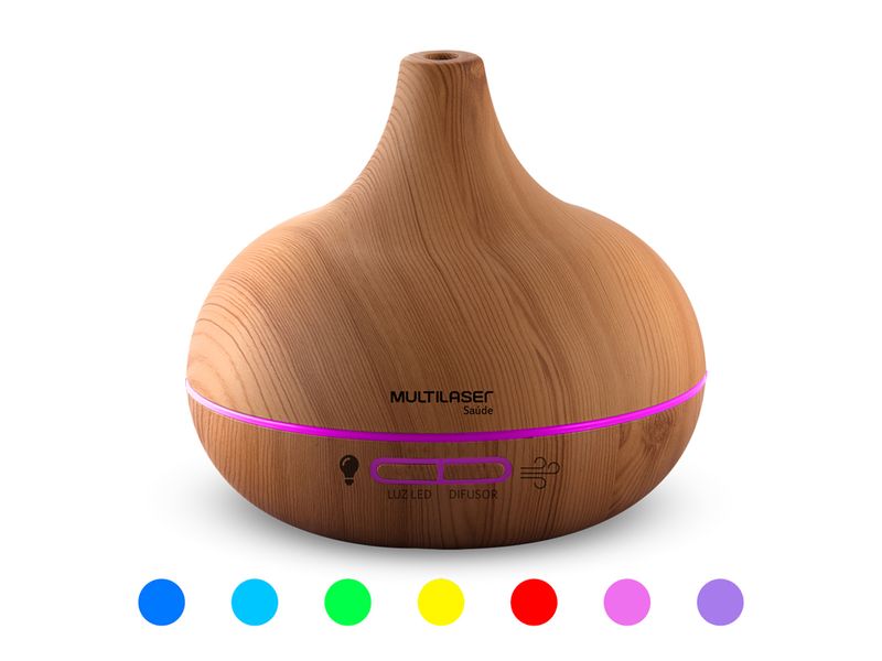 Difusor-de-Aromas-Multilaser-LED-Amadeirado---HC218