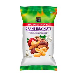 Nature's Heart Cranberry Nuts Desidratada 25g