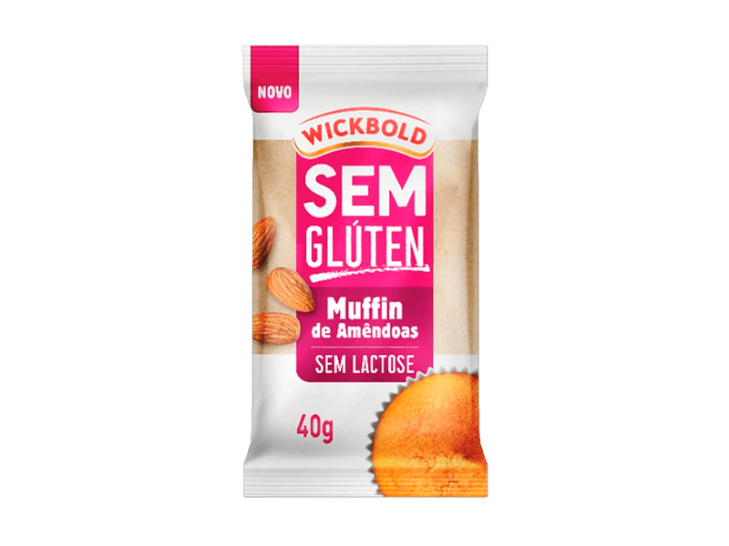 Muffin-WickBold-Sem-Gluten-Sabor-Amendoas-40g