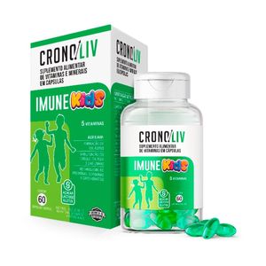 Suplemento Alimentar Cronoliv Imune Kids 60 Cápsulas