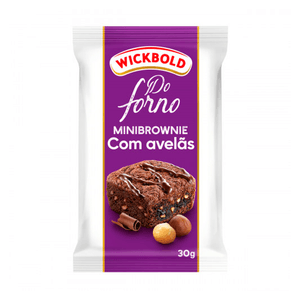 MiniBrownie WickBold Sabor Avelã 30g
