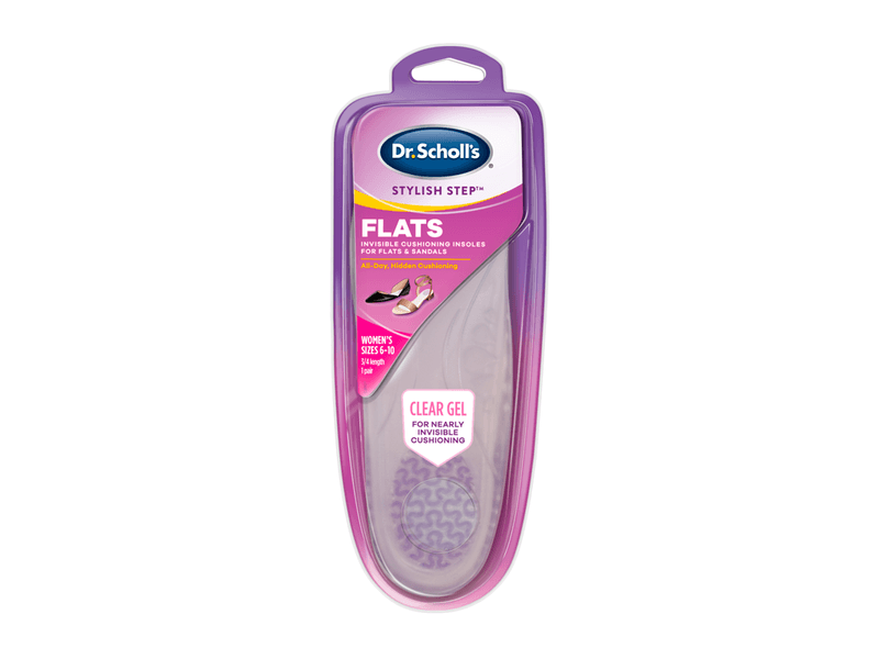 Palmilha-de-Gel-Dr.-Scholls-For-Her-Flats-Transparente-1-par