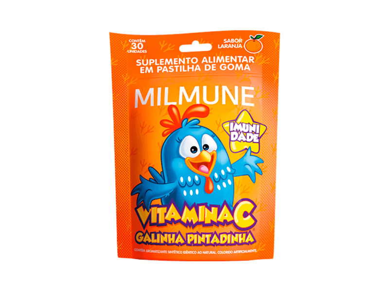 Suplemento-Alimentar--Milmune-Kids--Vitamina-C-Sabor-Laranja-30-Gomas