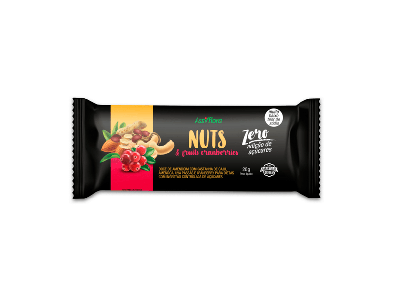 Barra-de-Cereal-Nuts---Fruits-Assiflora-Sabor-Cranberries-20g
