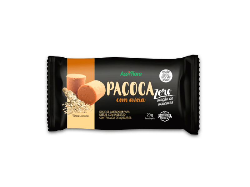 Doce-de-Amendoin-Assiflora-Zero-Acucar-Sabor-Pacoca-com-Aveia-20g