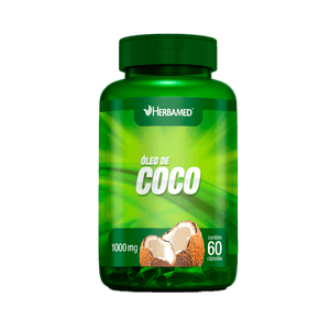Oleo de Coco 1.000mg 60 Cápsulas