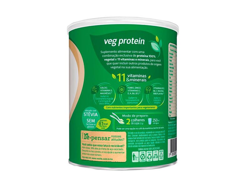 Suplemento Alimentar Nutren Veg Protein Sabor Chocolate 400g