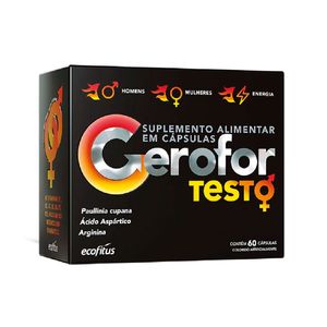 Gerofor Testo 60 Cápsulas
