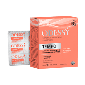 Suplemento Alimentar Odessy Tempo 30 Cápsulas Softgel
