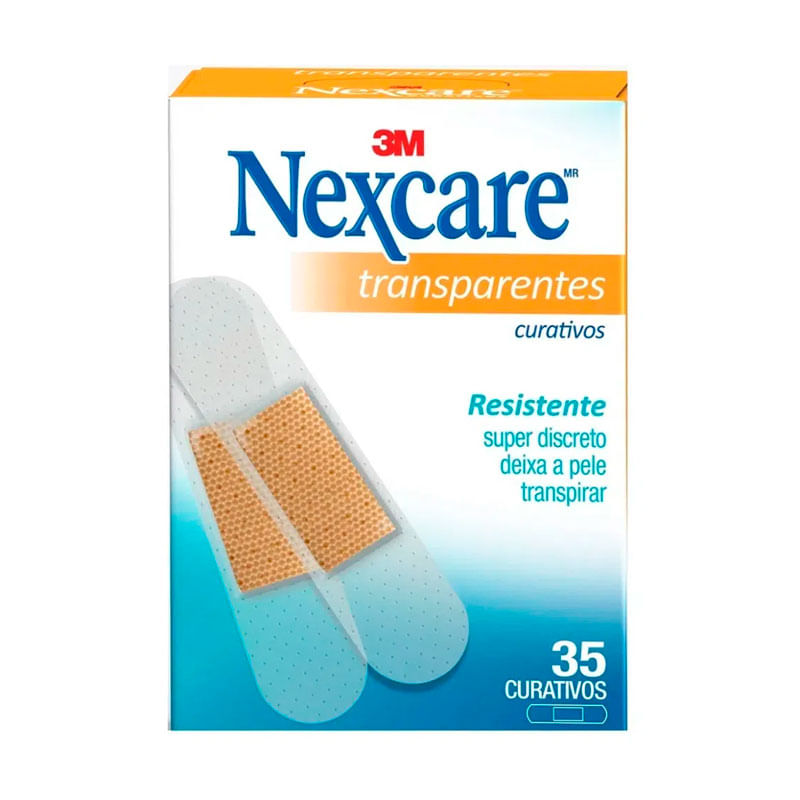 CLEARNEO 30ｇ Curativo Nexcare Transparente 35 Unidades