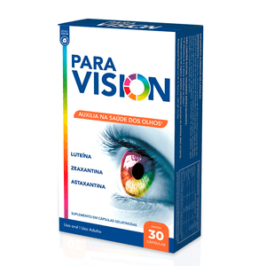 Suplemento Alimentar Paravision 30 Cápsulas Gelatinosas