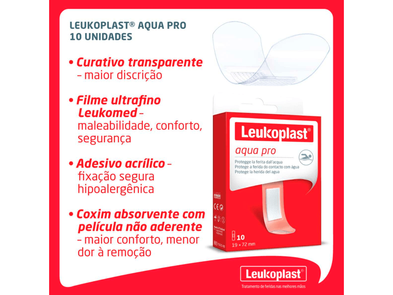 Curativo-Leukoplast-Aqua-Pro-Transparente-10-Unidades